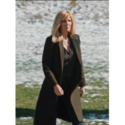 Yellowstone S04 Beth Dutton Green Coat